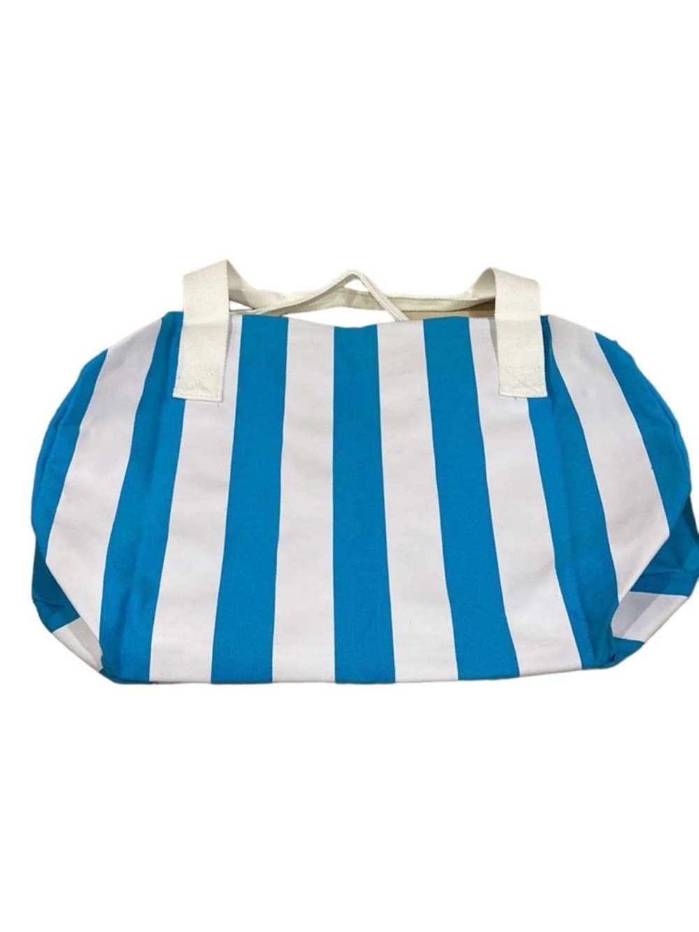 NWT Pureology Blue and White Stripe Bag